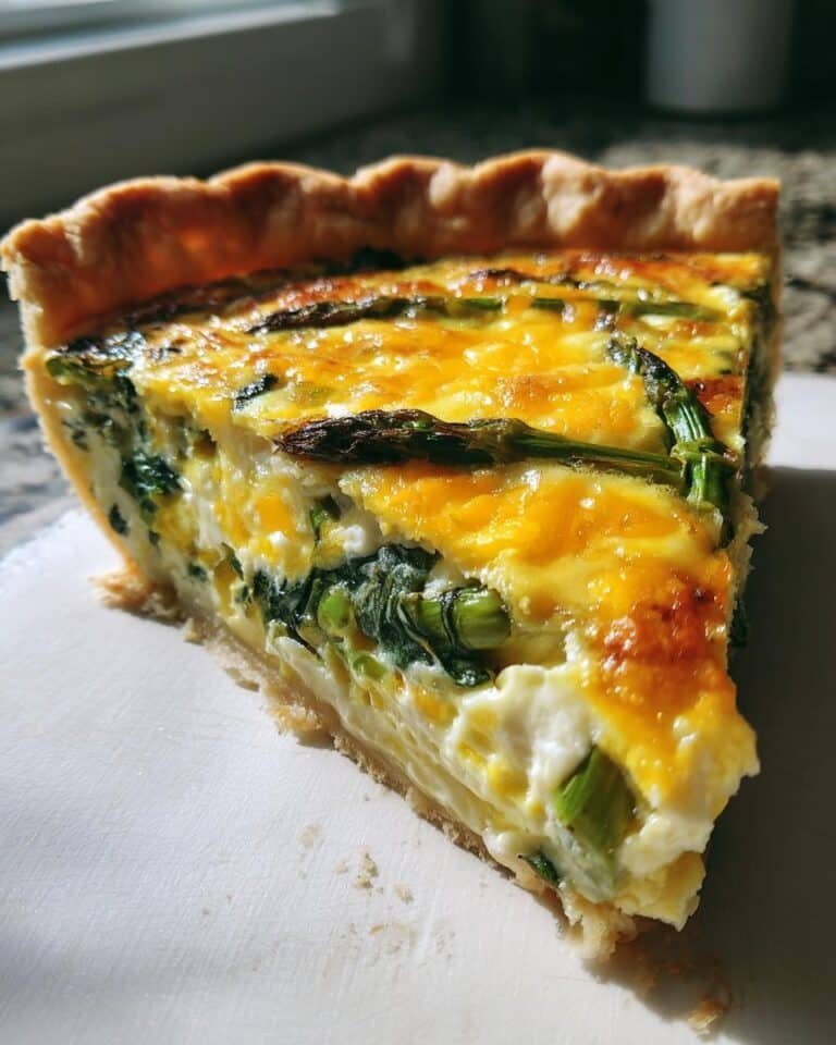 Asparagus Spinach Quiche