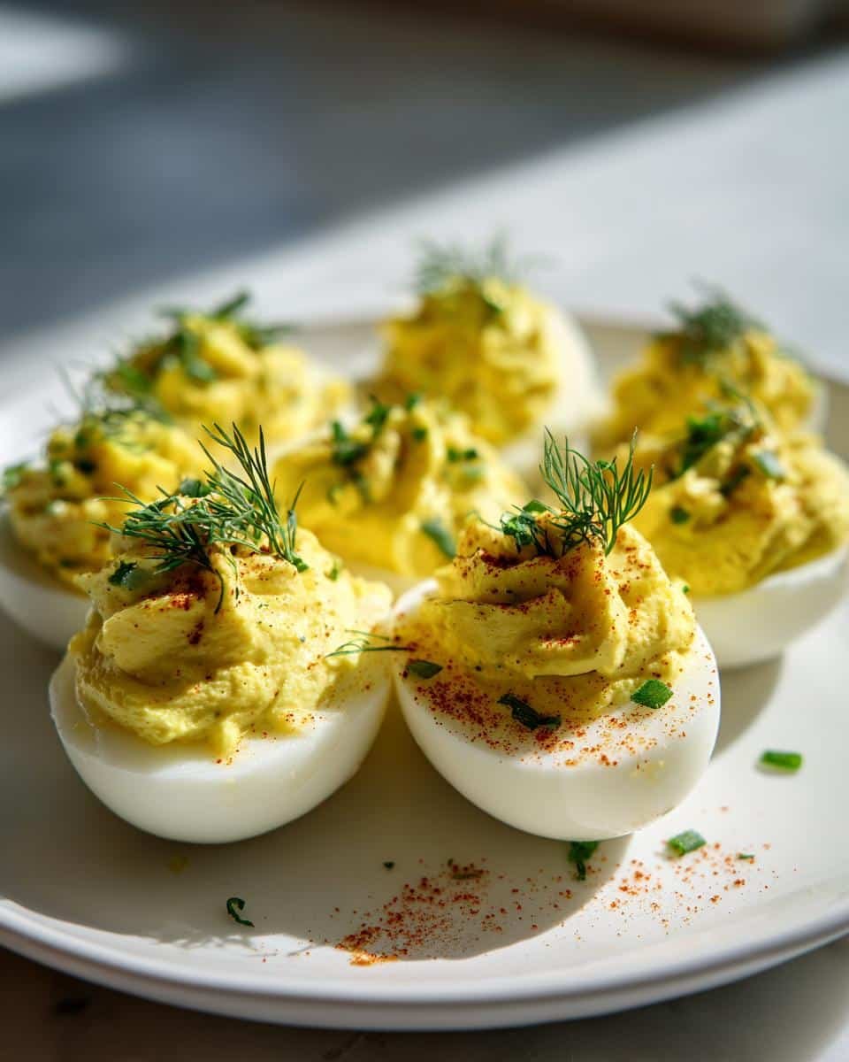 Irresistible Dill Pickle Deviled Eggs Recipe in 6 Steps 2 Dill Pickle Deviled Eggs - detail 2