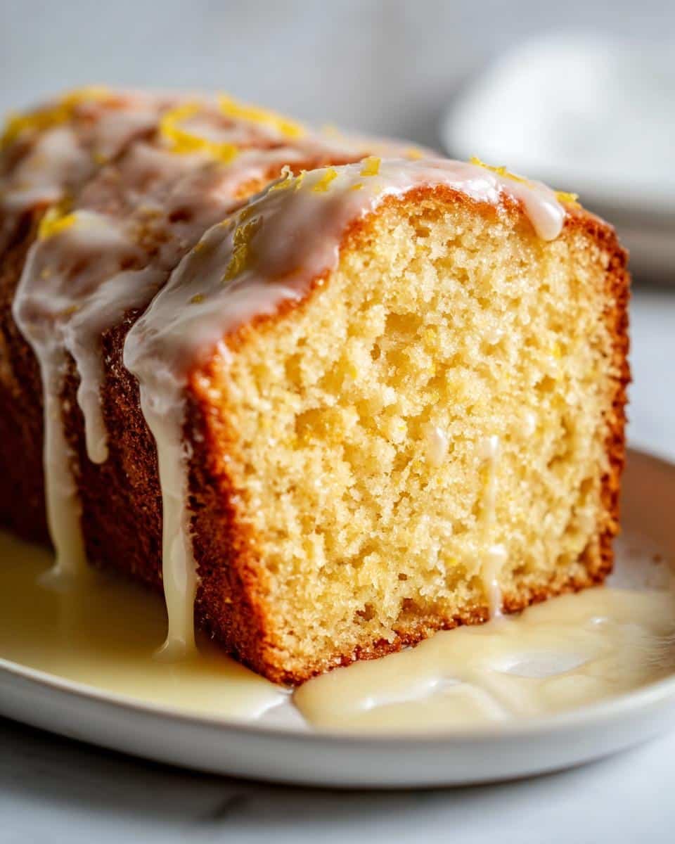 Irresistible 4-Step Lemon Glazed Pound Cake Recipe 2 Lemon Glazed Pound Cake - detail 2