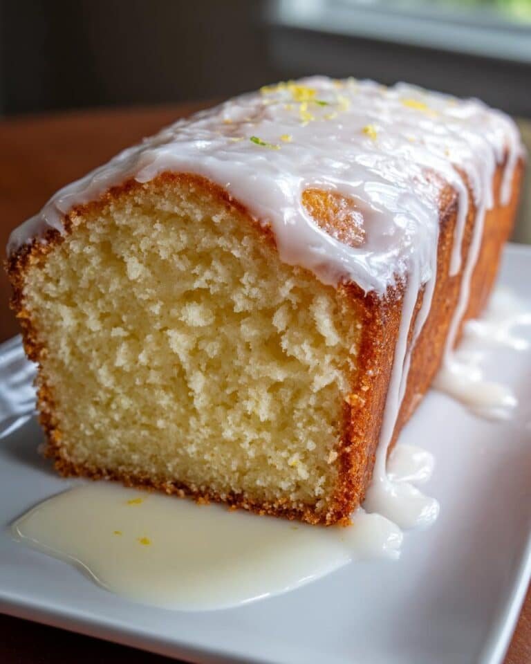 Lemon Glazed Pound Cake