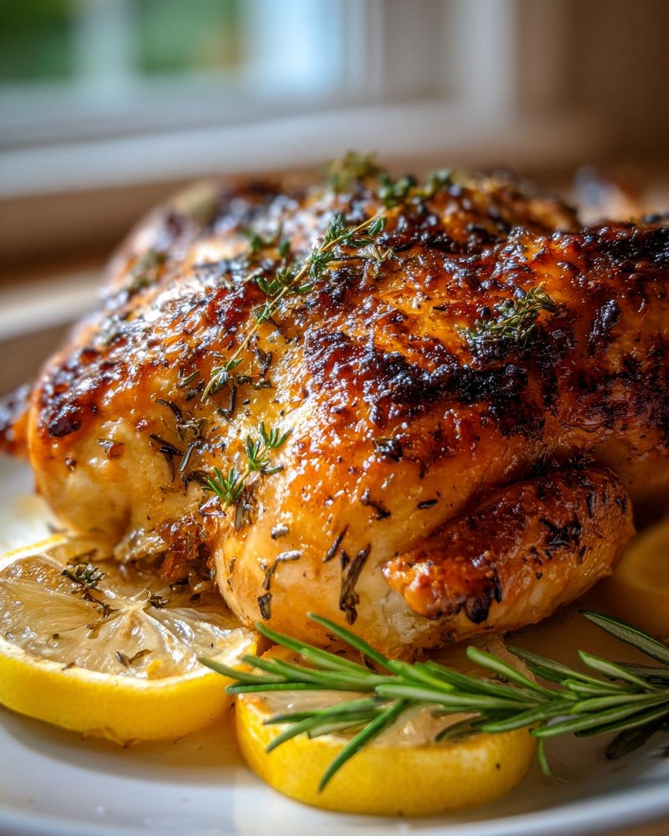 Lemon Herb Roasted Chicken - detail 2