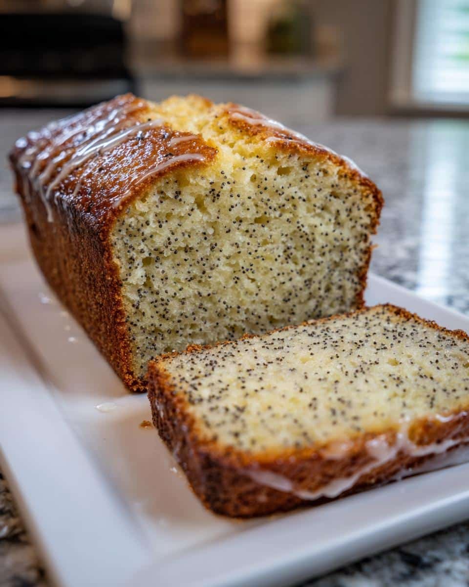 Lemon Poppy Seed Pound Cake - detail 2