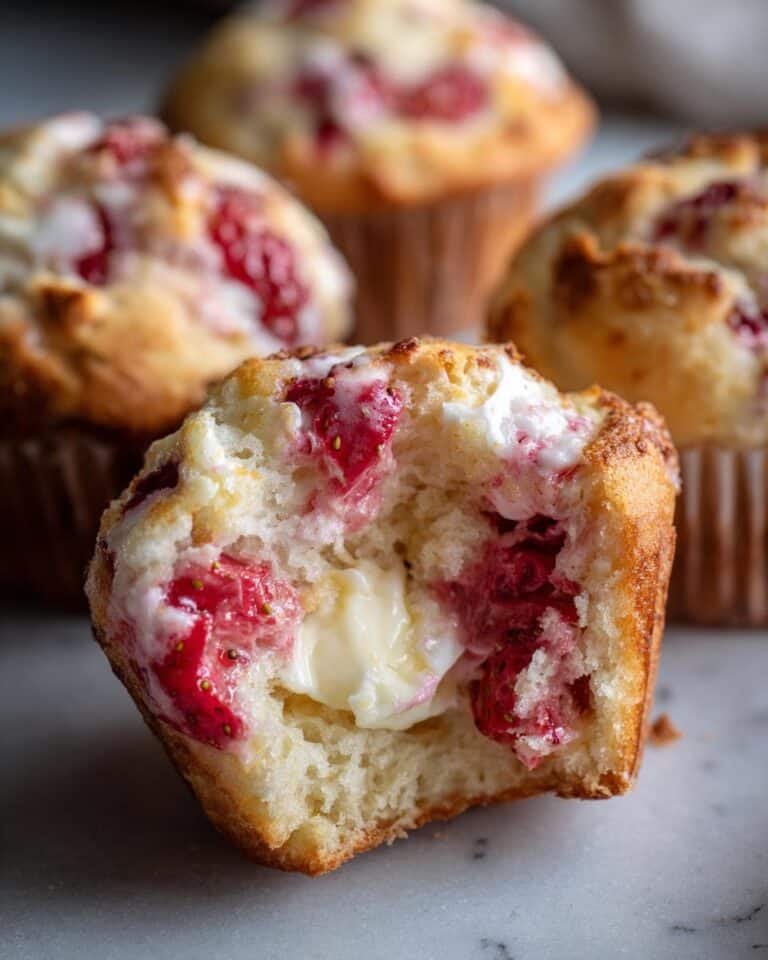 Strawberry Cream Cheese Muffins