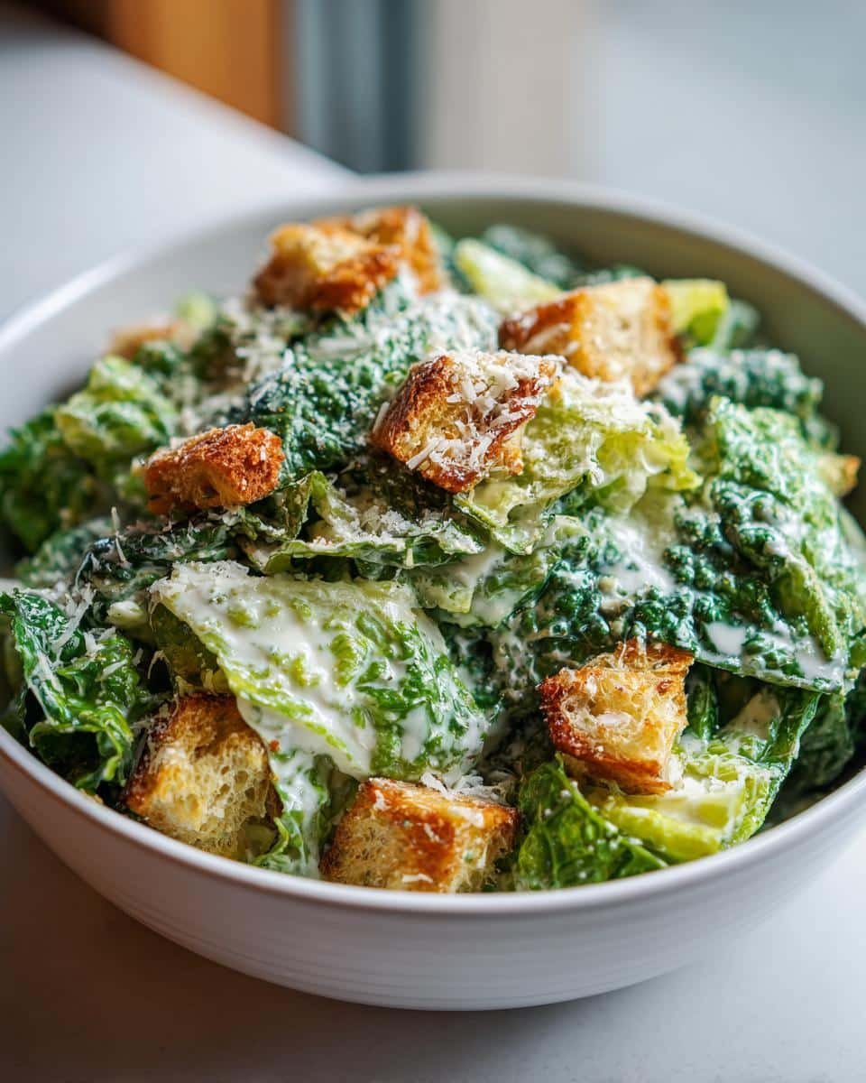 Caesar Salad Classic Easy Recipe - detail 2