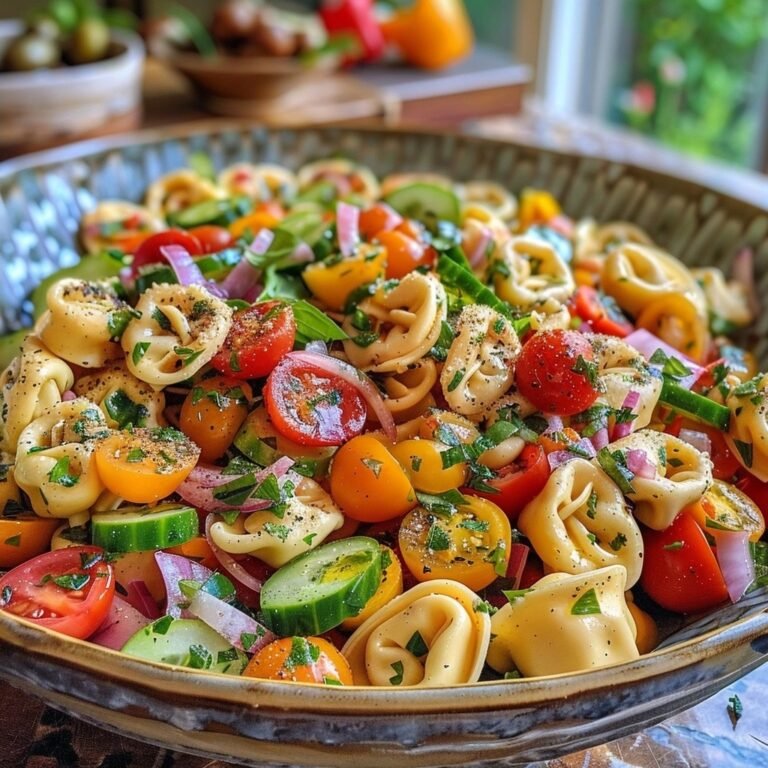 Tortellini Pasta Salad: A Creamy, Flavor-Packed Delight 10 img1 400