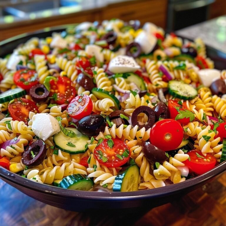 Mediterranean Pasta Salad: A Fresh & Flavorful Classic 9 img1 406