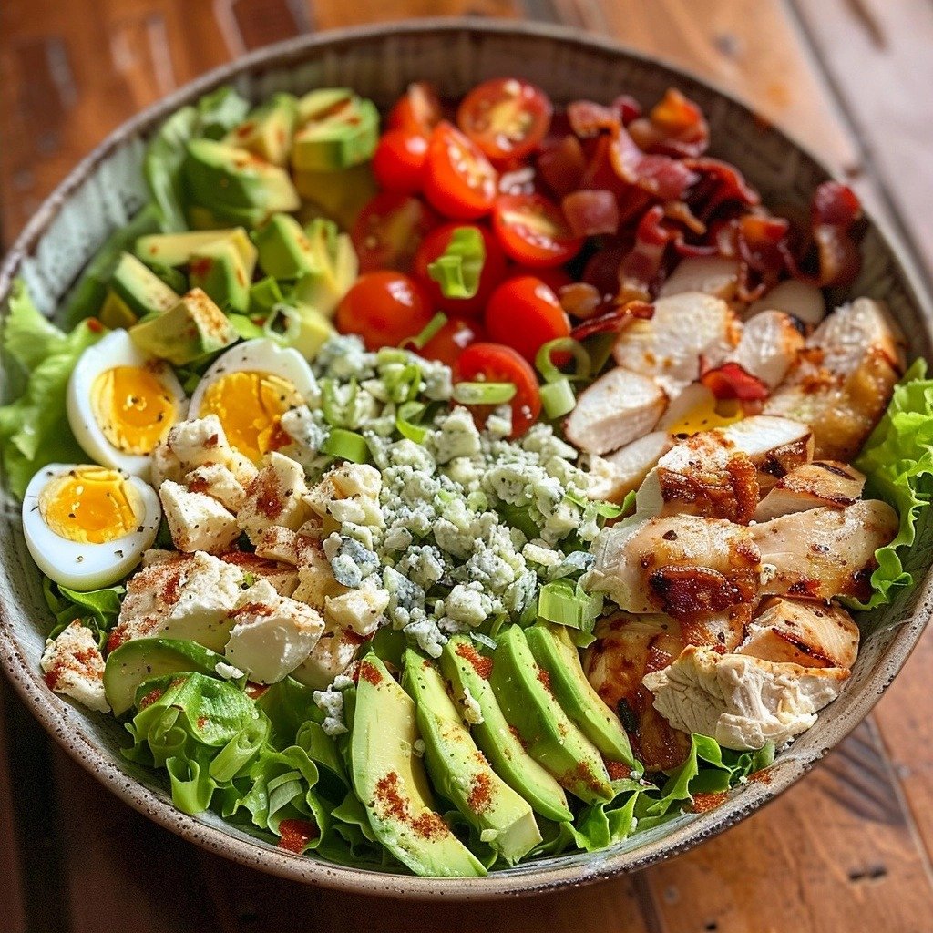 Classic Cobb Salad Recipe: Fresh, Flavorful & Easy