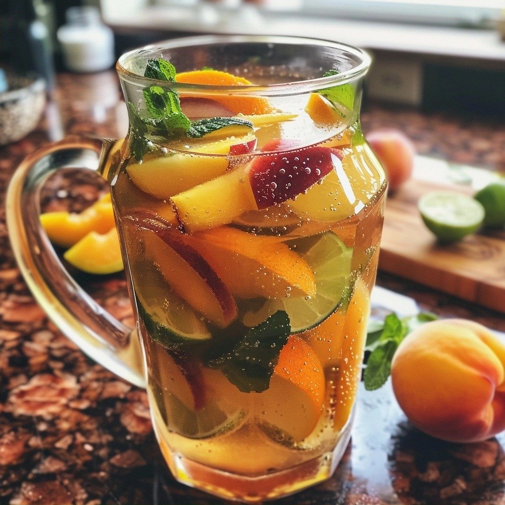 Refreshing Peach Sangria Recipe for Summer Entertaining