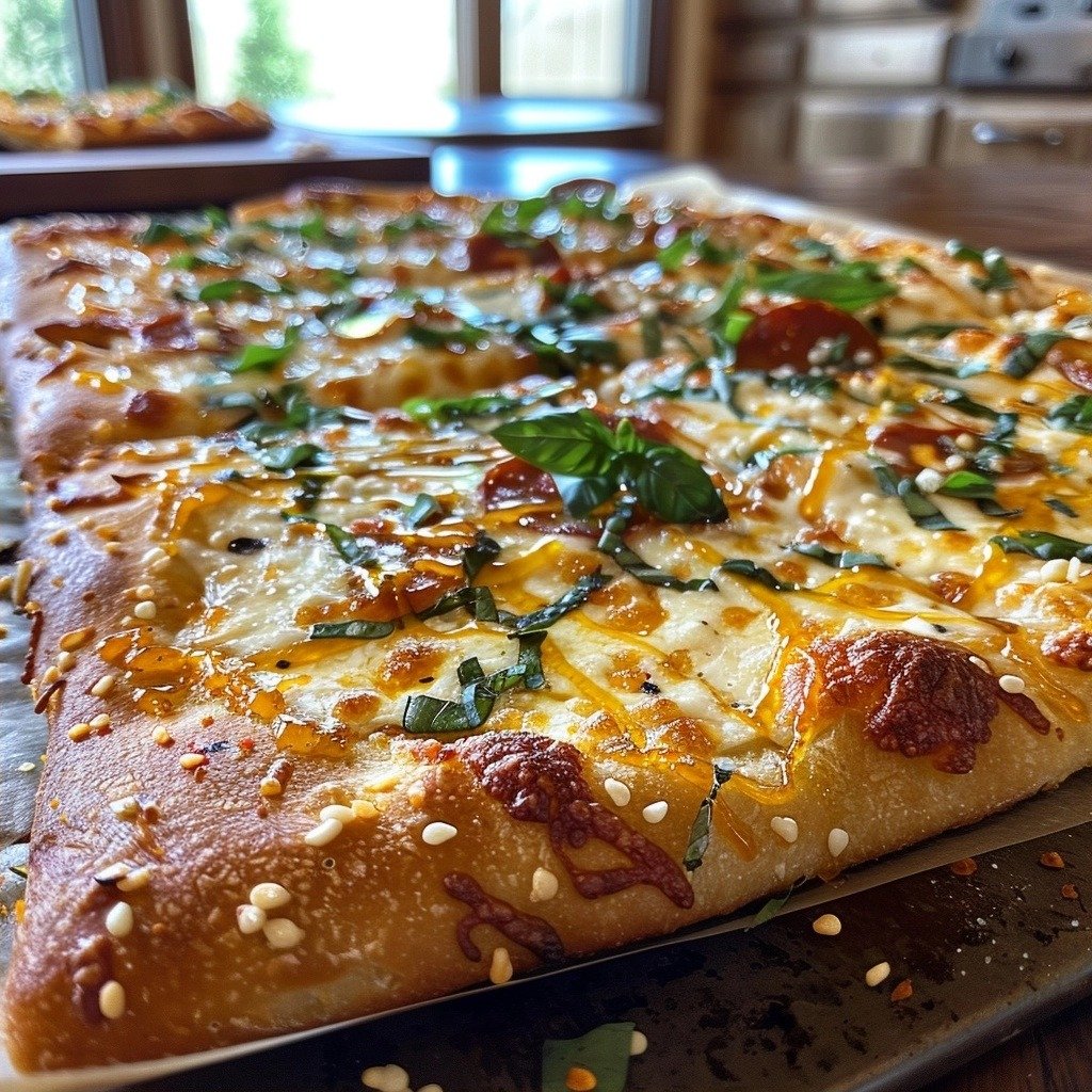 Irresistible Hot Honey Pizza Recipe with Sweet Heat Kick